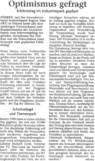 Zeitungsartikel