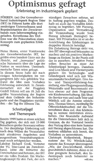 Zeitungsartikel